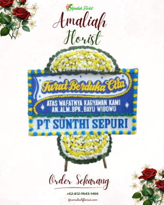 Papan Bunga Duka di Tempuling