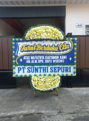 Papan Bunga Duka di Tempuling