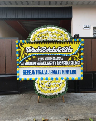 Papan Bunga Duka di Tempuling