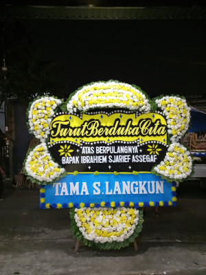 Papan Bunga Duka di Tempuling